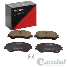 MAXGEAR BREMSBELÄGE SATZ VORDERACHSE PASSEND FÜR NISSAN QASHQAI X-TRAIL RENAULT