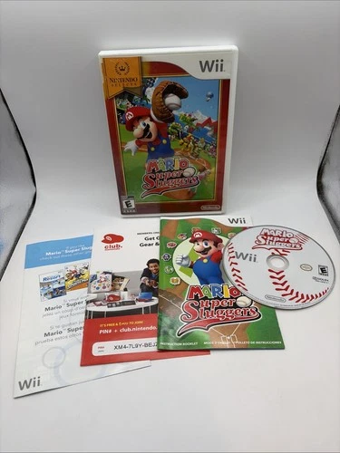 Mario Super Sluggers (Nintendo Wii) Complete W Manual CIB