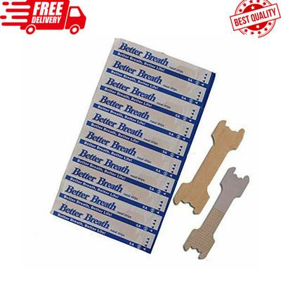 300 Pcs Better Breathe and Reduce Snoring Non-Woven Large / Tan Nasal Strips