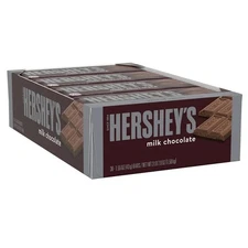 Hershey's Milk Chocolate Candy - 1.55oz (Pack of 36)