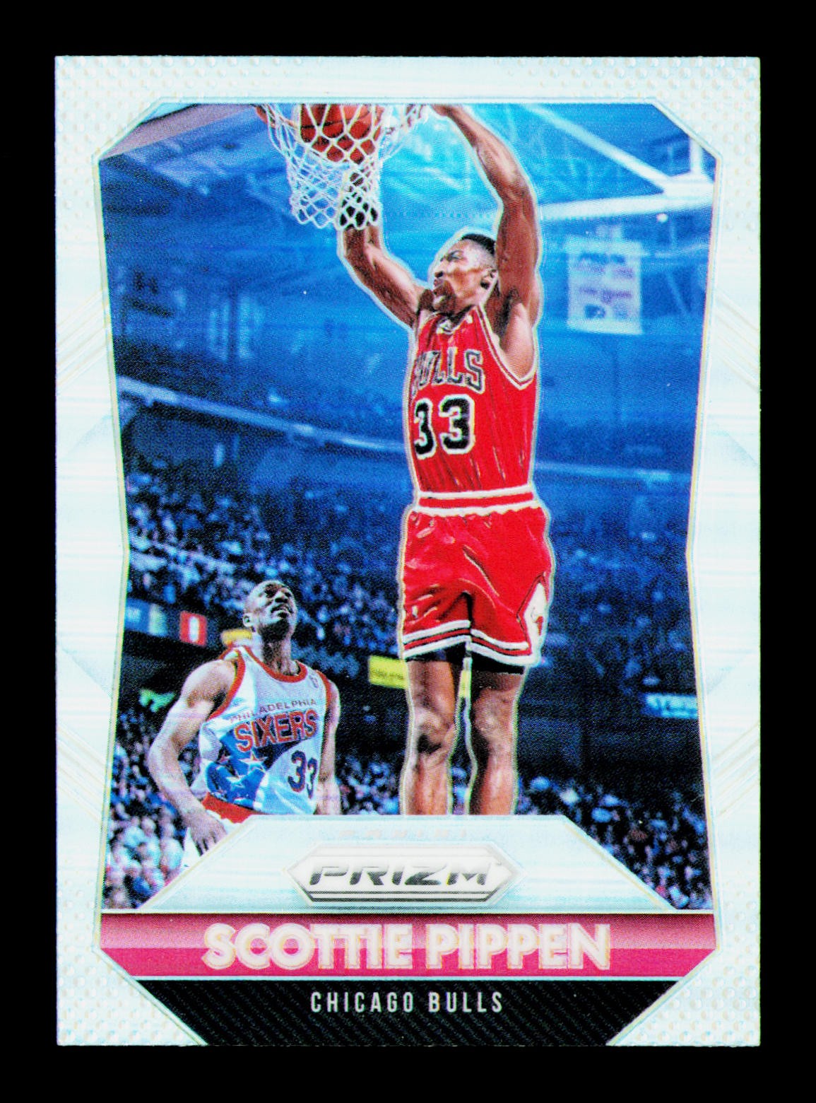 2015-16 Panini Prizm #242 Scottie Pippen Silver Prizms