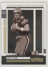 2021 Panini Contenders Legendary Gold 24/25 Brett Favre #LGD-BFA HOF 1u6