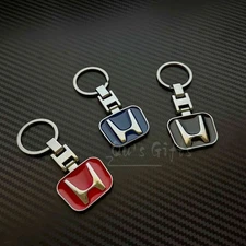 Honda Double-Sided Logo Keychain 3 Color You Pick US Seller Free Shipping