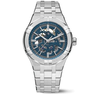 Maurice Lacroix AIKON Auto Skeleton 42mm Men's Watch  AI6008-SS002-031-1