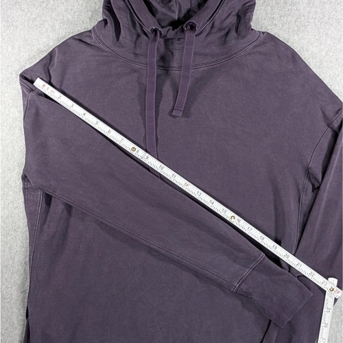 Athleta Sayulita Oversized Hoodie XS Regal Plum Purple Long Sleeve Sweatshirt - Picture 10 of 15