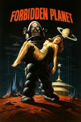 Forbidden Planet Robby the Robot  13 x 19''  Photo Print