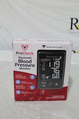 Pro check bluetooth blood pressure monitor BP3kV1-5WPC Open Box