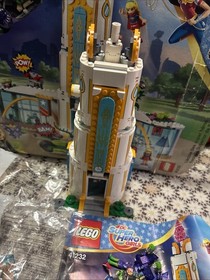 LEGO DC Superhero Girls 41232 Super Hero High School, Incomplete With Box