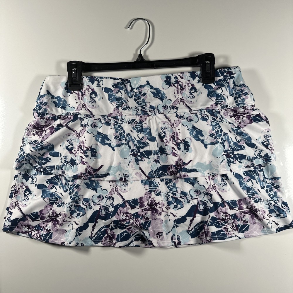 Bolle Multi Color Tennis Skirt in Size Large