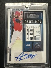 Austin Wells 2020 Panini Contenders SP Draft Picks Autograph RC - Yankees 🔥