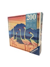 Ravensburger Puzzle - Relax & Enjoy - 200 Teile - Flamingo Puzzle 