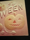 Halloween - Jack O Lanterns JOL - Heavily Embossed Airbrushed - 1909 Postcard — photo 4
