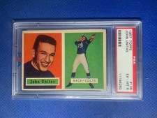 1957 Topps Football Johnny Unitas ROOKIE #138 PSA 6 BALTIMORE COLTS EX-MT HOF