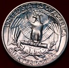 Uncirculated 1943 Philadelphia Mint Silver Washington Quarter — photo 2