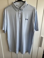 Under Armour Men's the Playoff Polo Shirt Size L Golf Collared Casual