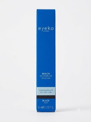   Eyeko London Beach Waterproof Mascara Black 8ml | NIB