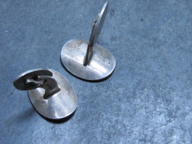 Denmark sterling silver cufflinks - image 11