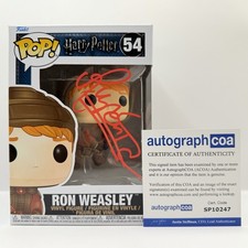 Rupert Grint AUTOGRAPH - Ron Weasley 54 - Harry Potter - Signed Funko Pop ACOA