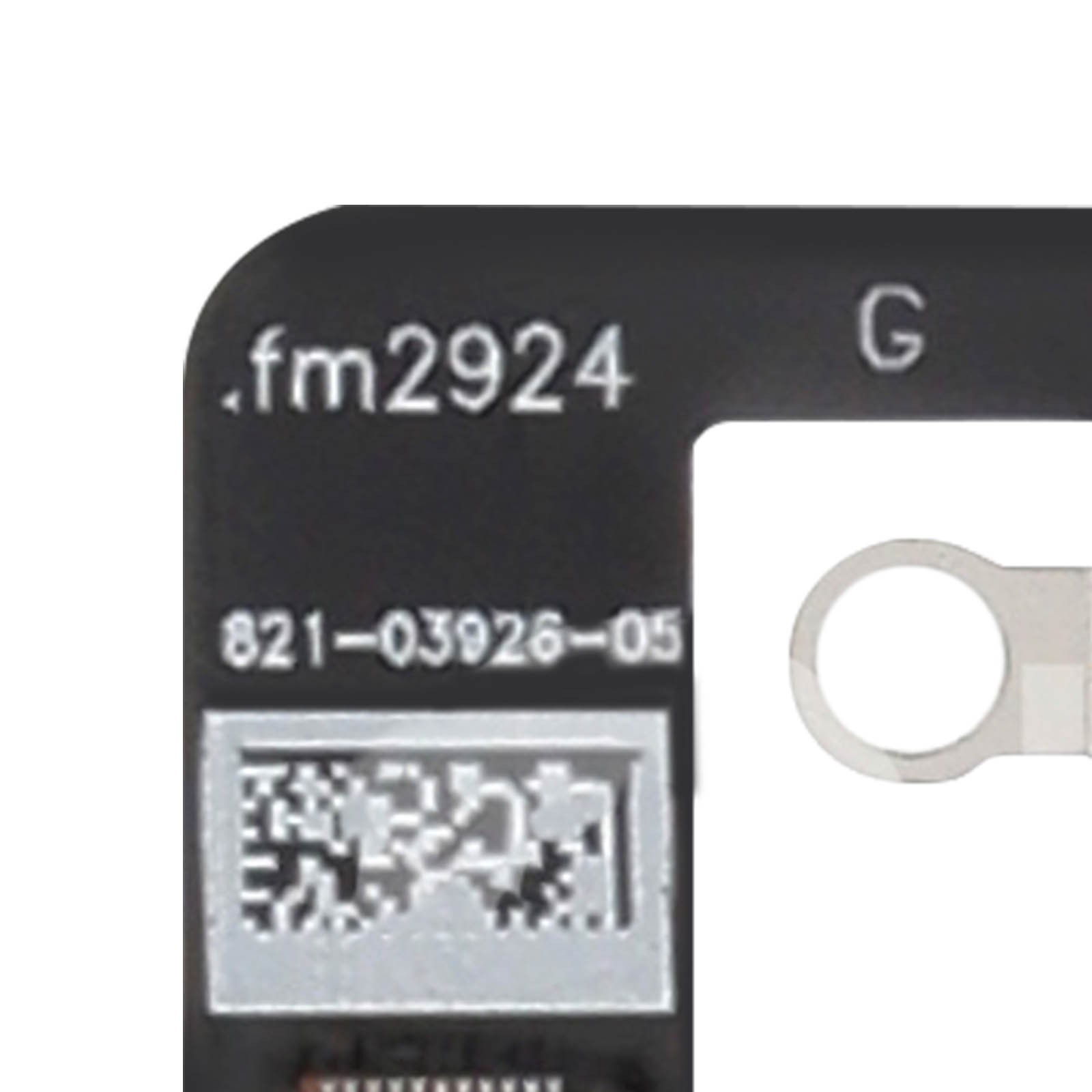 Lecteur SIM double iPhone 14 noir avec nappe flexible haute densité