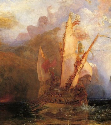 Turner Joseph Mallord William Odysseus Deriding Polyphem D Vintage Kunstdruck P
