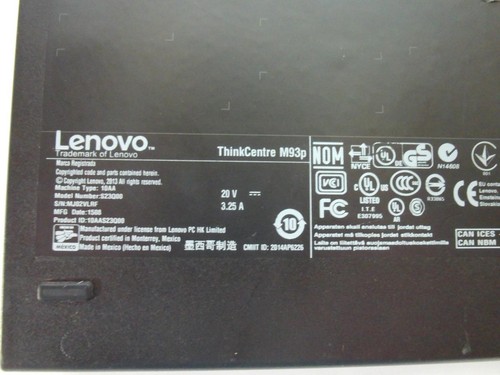 Lenovo ThinkCentre M93p Core i5-4570T 2.90GHz 8GB 256GB SSD W10 Mini PC (V743) - Bild 6 von 7