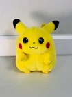 Pikachu Pokemon TOMY Squeaky Squeeze sound Plush 6" Toy Doll Vintage Japan