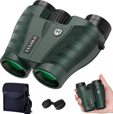 25X32 HD Compact Binoculars for Adults   High Powered Wide View Binoculars with