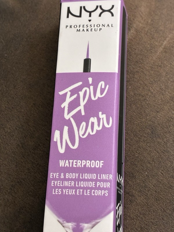 On Sale! Brand New NYX Epic Wear Purple Waterproof Eye and Body Liquid Liner