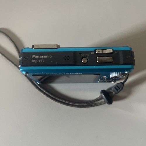 Panasonic Lumix DMC-FT2 Blue 14MP Shock & Waterproof (NO battery) - Picture 4 of 9
