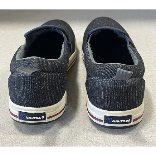 Neu Nautilus Arbeitsschuhe Damen 9,5 Westside Stahlkappe rutschfest schwarz Canvas - Bild 3 von 12