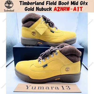 Timberland Field Boot Mid Gtx Gold Nubuck A2NRW-A1T Men's Size