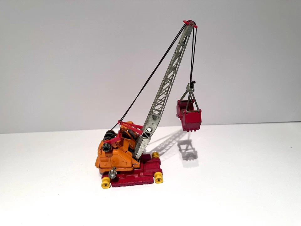 CORGI MAJOR TOYS Nº. 1153 Priestman Boom Crane Hi Grab LEIA DESC. - Imagem 4 de 4