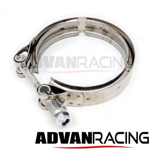 V-Band Clamp and Male/Female Flange Set - 3.5inch 3.5" inch I.D. V band Set - Picture 2 of 6