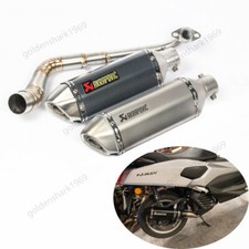 For Yamaha NAMX 155 125 Complete Exhaust System Header Pipe 51mm Muffler Escape