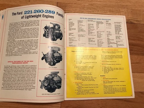 Rare 1966 High Ford performance catalog (FREE SHIPPING) - 第 8/12 張圖片