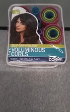 New Conair 31 Piece Self-Grip Rollers Voluminous Curls Smooth Hair W/Curl Lift