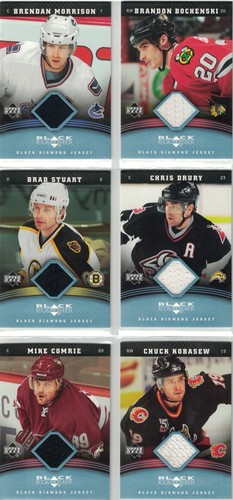 2006-07 UD Black Diamond ~ JERSEYS 🏒 ~ You Pick - Bild 9 von 44