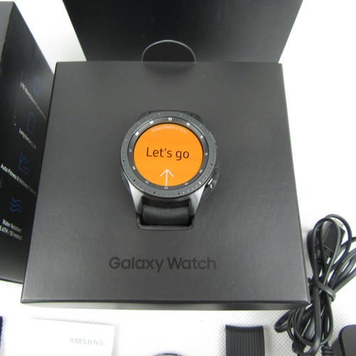 NEW Samsung Galaxy Watch WiFi & Cellular 4G LTE 42mm - Midnight Black UK Version - 第 8/9 張圖片