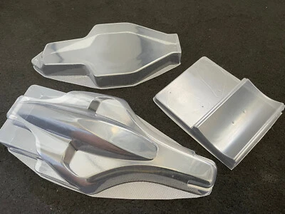 Tamiya Avante 2001 Body Set Undertray And Wing .75 Lexan Penguin 1990