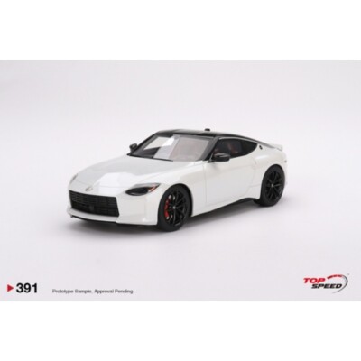 Nissan Z Performance 2023 Everest White LHD - Topspeed TS0391 1/18