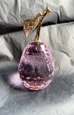 Crystal Pear Crystal Figurine 3.5in SunCatcher Home Decor BohemiaCrystal Gift