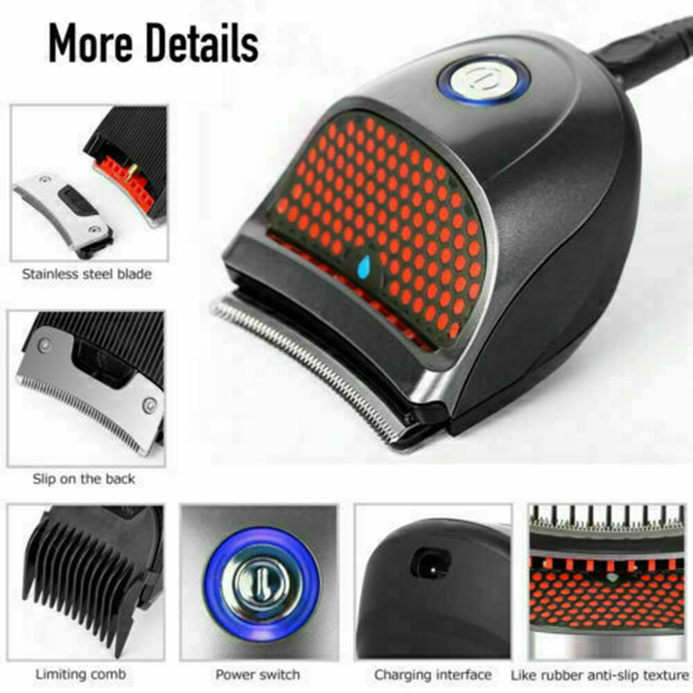 Professional Mens Hair Clippers , Self Cut Cordless Electric Hair