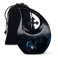 Fox Memorial Urn For Ash Cremation Urns Cremation Urns For Human Ashes