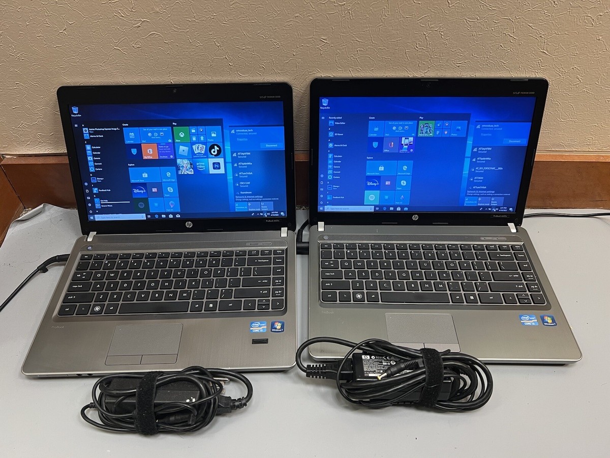 Lot of 2 HP Probook 4430s Intel Core i3-2310M 2.10GHz 4GB RAM