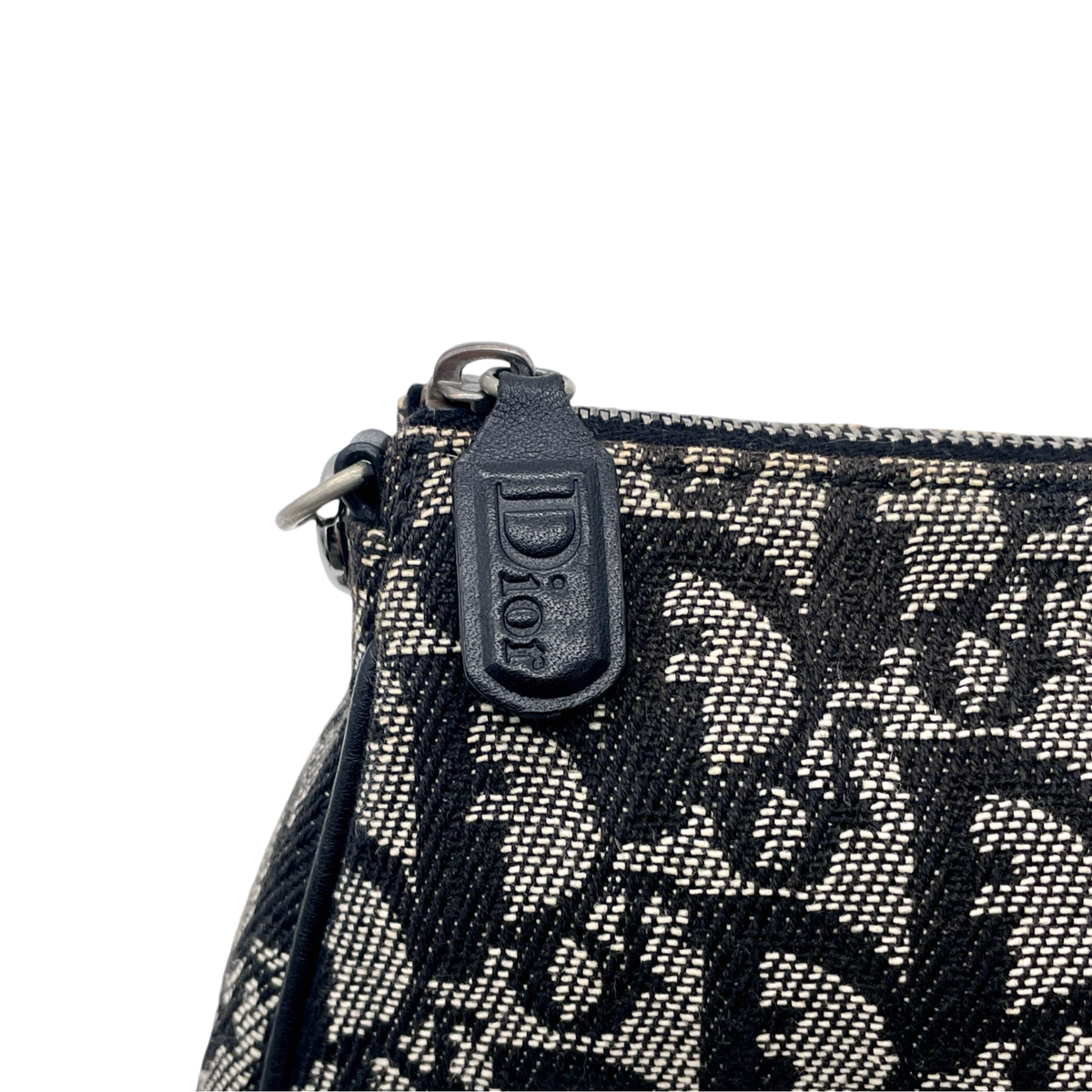 [極美品] DIOR SADDLE MINI PLUG コインケース ポーチ 黒 Christian Dior 2002 Trotter Saddle Coin Purse Wallet Mini