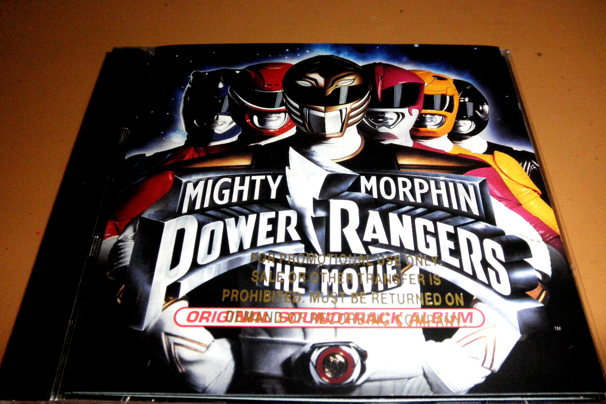 Mighty Morphin Power Rangers CD movie soundtrack Van Halen Devo