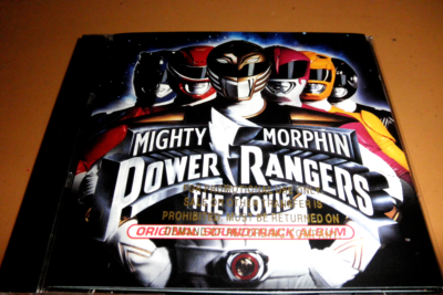 Mighty Morphin Power Rangers CD movie soundtrack Van Halen Devo
