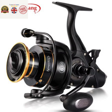 6+1BB Carp Reels 5.5:1/4.7:1 Smooth Powerful Double Brake Saltwater Spinning Ree