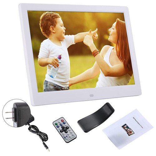 12 Inch Digital Photo Frame Us Standard Electronic Smart Picture Video Pla AUU - Picture 7 of 12