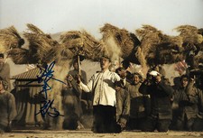 Zhang Fengyi signed 8x12 inch photo autograph Zhang Fengyi signed 8x12 inch photo autograph